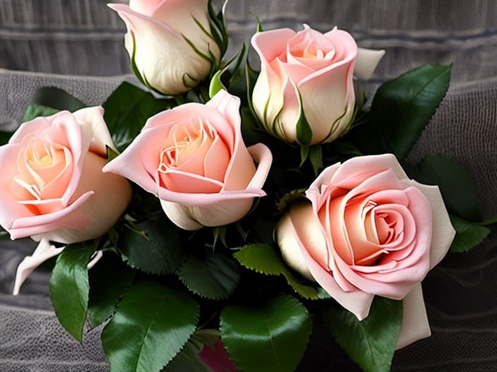 Miss Piggy roses