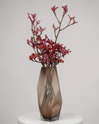 Vase arrangement Kangaroo Paws delivery in Dubai