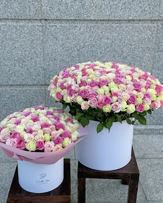 Gift set of 2 rose boxes Dreamscape Blossom delivery in Dubai