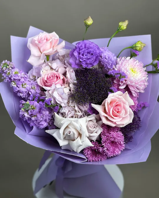 Mixed bouquet Purple Haze