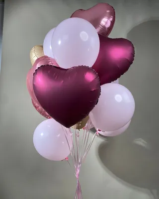 Helium Balloons Set Air of Celebration