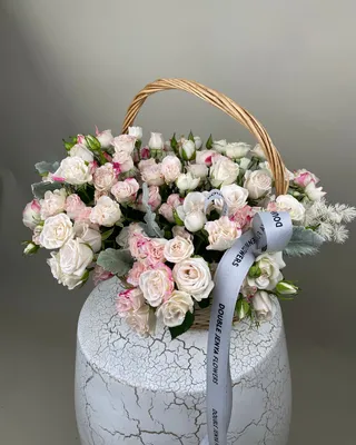 Basket arrangement Blooming Treasure delivery in Dubai