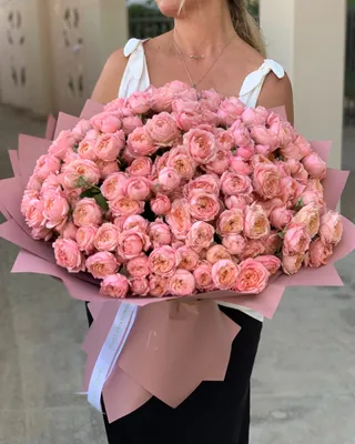 Monobouquet of spray roses Julietta Glowbloom