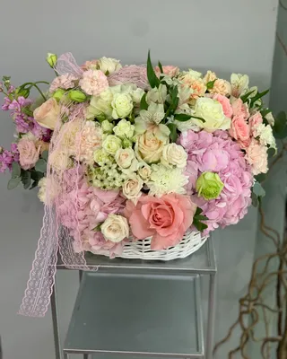 Basket arrangement Honeydew delivery in Dubai