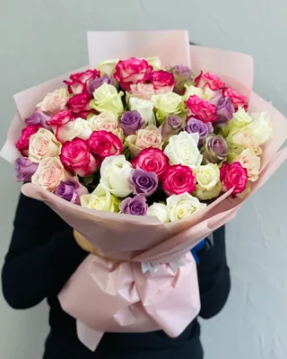 Rose mix bouquet 51 hints delivery in Dubai