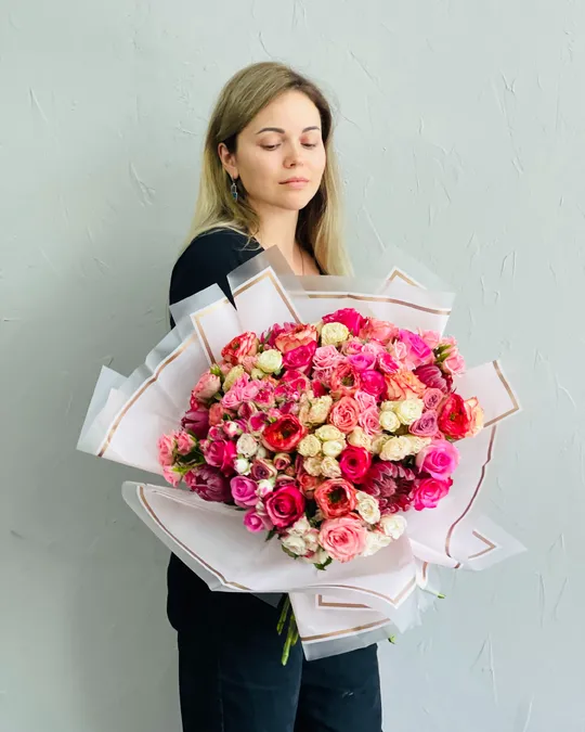 Rose bouquet Sweet mix