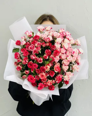 Монобукет Spray rose mix