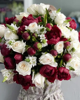 Peony bouquets Peony with O’hara rose delivery in Dubai