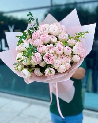 Монобукет of peony rose Mansfield