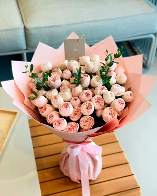 Монобукет of peony rose Mansfield