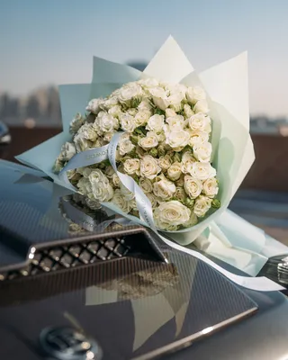 Spray roses Snowflakes