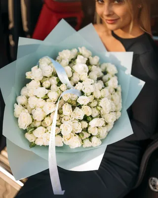 Spray roses Snowflakes