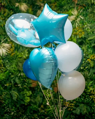 Balloons Baby-boy delivery in Dubai