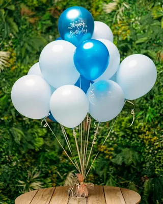 Blue cloud balloons delivery in Dubai