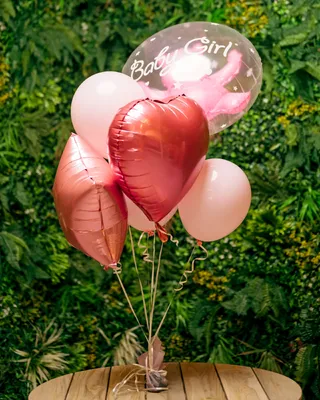 Balloons Sweet baby girl delivery in Dubai