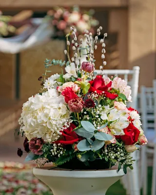 Side centerpiece With shadows