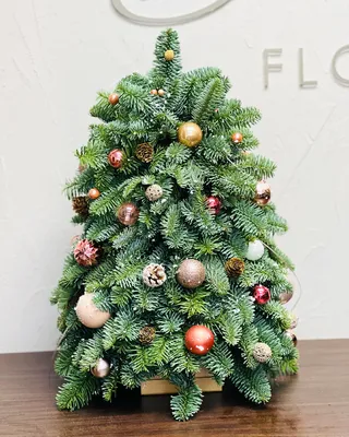 Pink Lights Christmas tree (size M) delivery in Dubai
