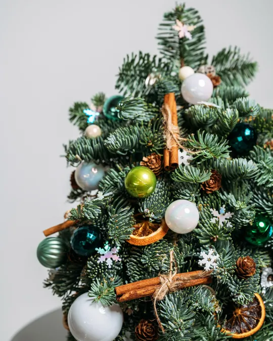 Christmas tree Green Lights (size S)