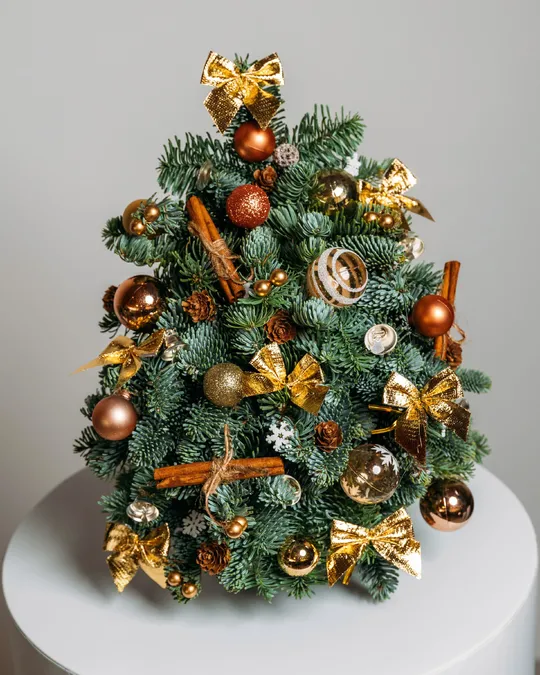 Christmas tree Bronze lights (size S)
