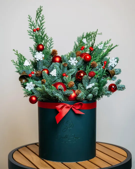 Christmas box arrangement Sparkles