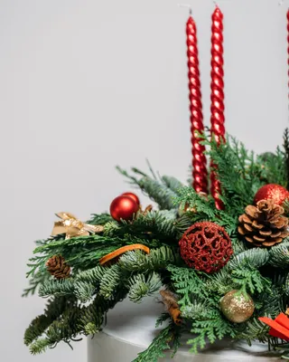 Christmas table centerpiece Spark the eve