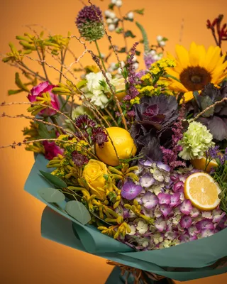 Фирменный букет Лучезарное солнце