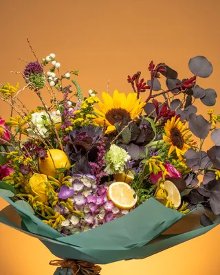 Фирменный букет Лучезарное солнце