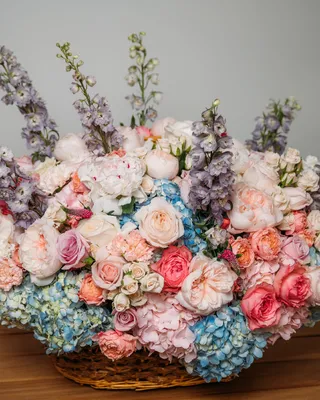 Basket arrangement Enchanting Flower Symphony