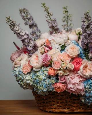 Basket arrangement Enchanting Flower Symphony