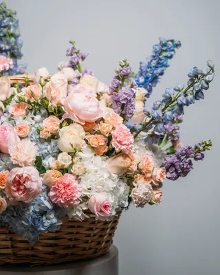 Basket arrangement Wonderful day