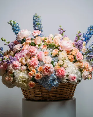 Basket arrangement Wonderful day