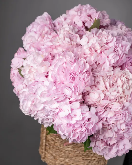 تنسيق سلة كمال بتلات الوردي