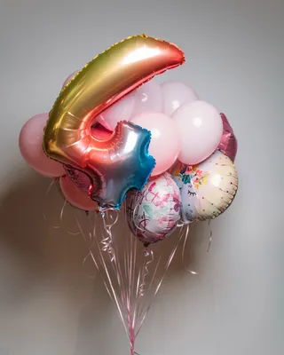 Balloon set Vivid Celebration delivery in Dubai