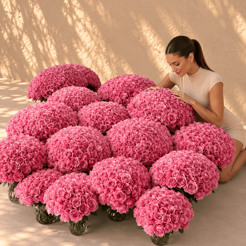 1000 Roses - DJ flowers