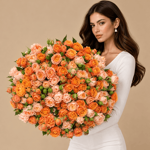 Orange - DJ flowers