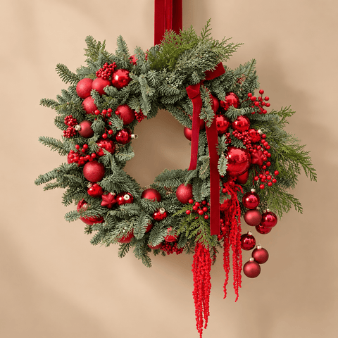 Christmas Wreaths - DJ flowers