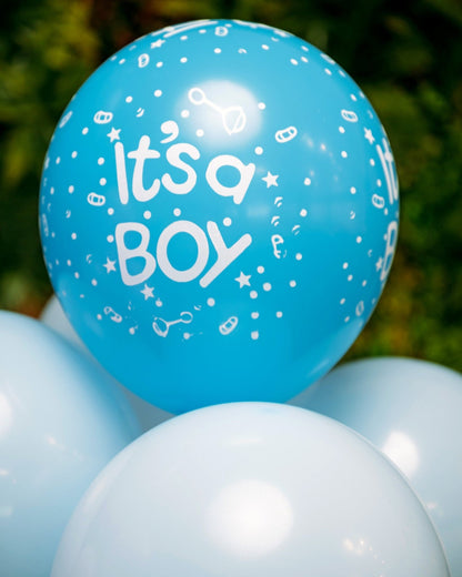 Balloons Baby gender reveal set - DJ flowers