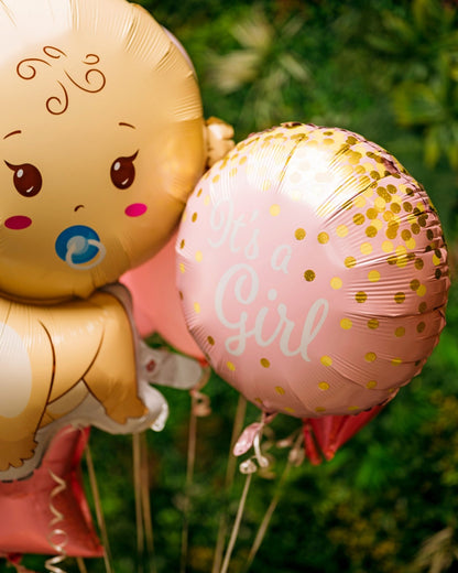 Balloons Baby-girl - DJ flowers
