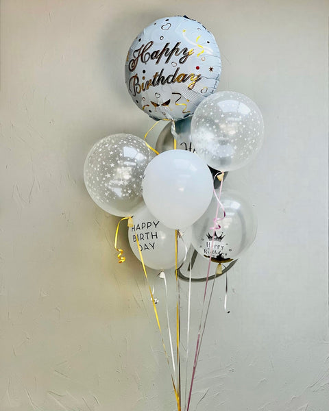 Balloons Birthday set - DJ flowers