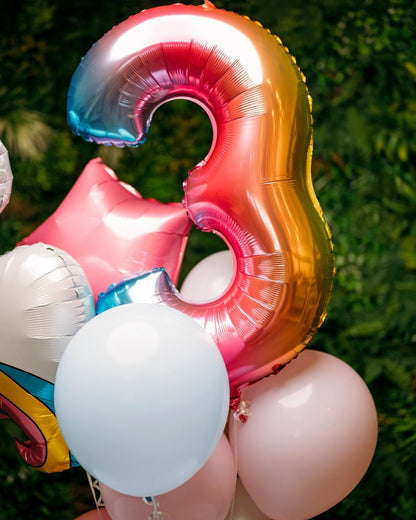 Balloons Memorable Birthday - DJ flowers