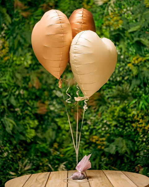 Balloons Nude hearts - DJ flowers
