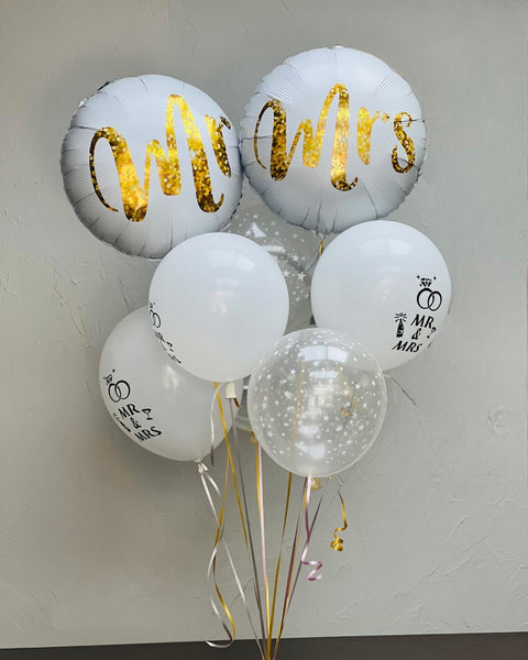Balloons Wedding set - DJ flowers