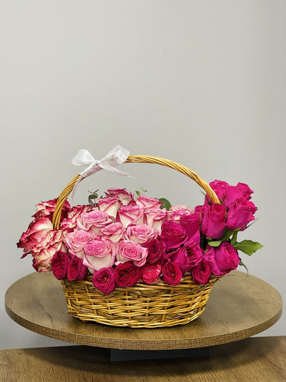 Basket arrangement Best Moments - DJ flowers