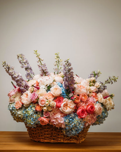 Basket arrangement Enchanting Flower Symphony - DJ flowers
