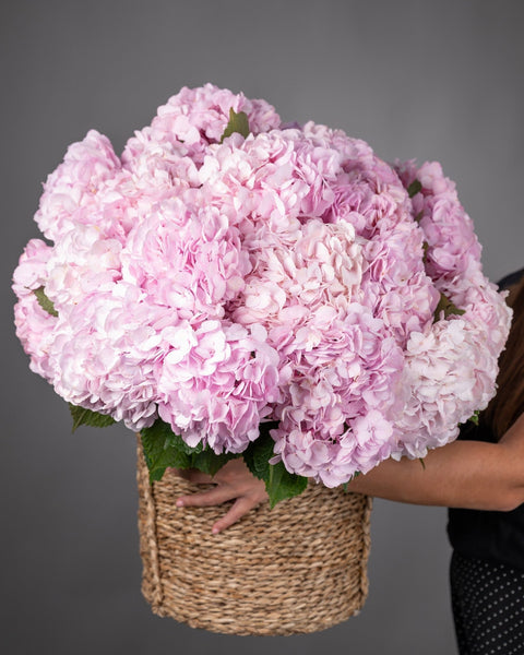 Basket arrangement Pink Petal Perfection - DJ flowers