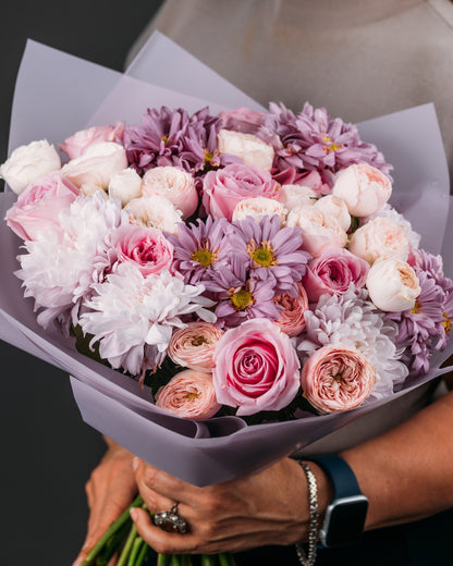 Bouquet Purple Accord - DJ flowers