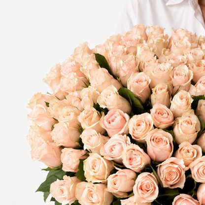 Pink rose bouquet Belle - DJ flowers