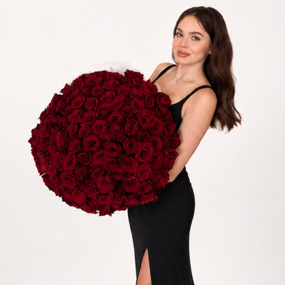 Bouquet Red Rose Confession - DJ flowers