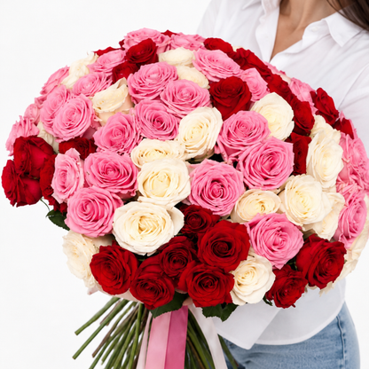 Rapture — Mixed rose bouquet - DJ flowers