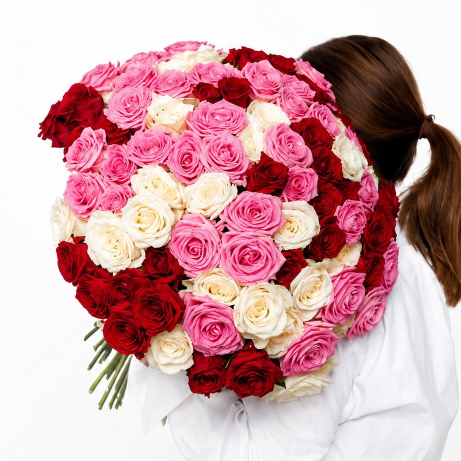 Rapture — Mixed rose bouquet - DJ flowers